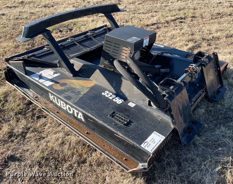 2020 Kubota APSC7072 skid steer rotary mower in Davis, OK Item