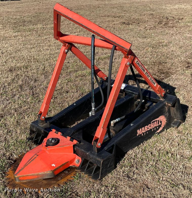 image for item DN7539 2017 Marshall 1200  skid steer tree saw