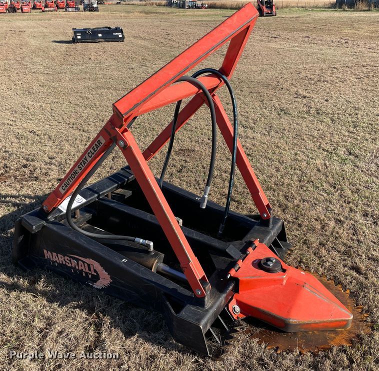 image for item DN7539 2017 Marshall 1200  skid steer tree saw