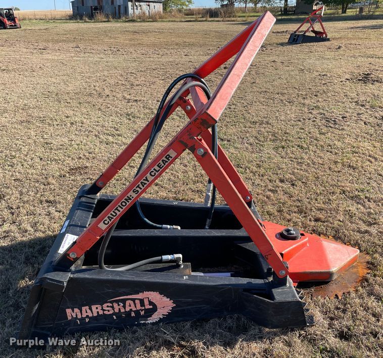 image for item DN7539 2017 Marshall 1200  skid steer tree saw