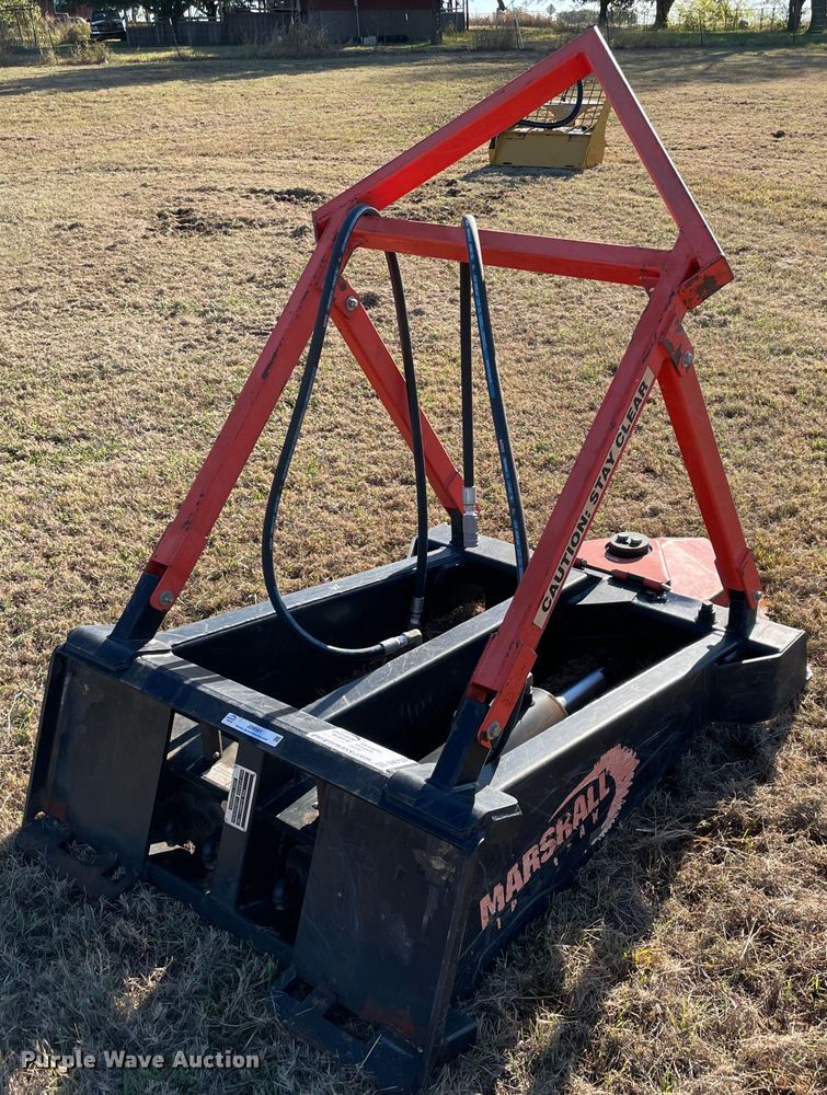 image for item DN7539 2017 Marshall 1200  skid steer tree saw