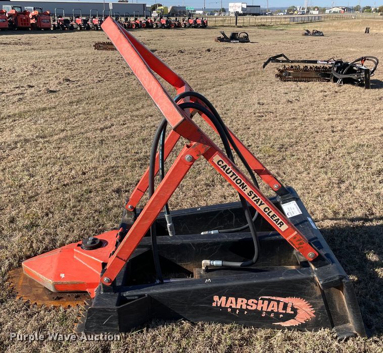 image for item DN7539 2017 Marshall 1200  skid steer tree saw