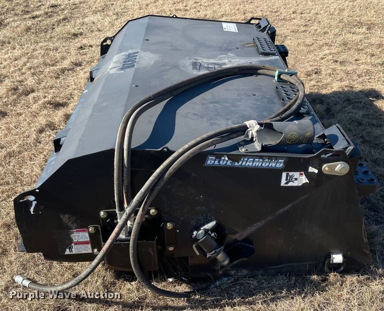 image for item DN7540 2019 Blue Diamond 116515  skid steer sweeper