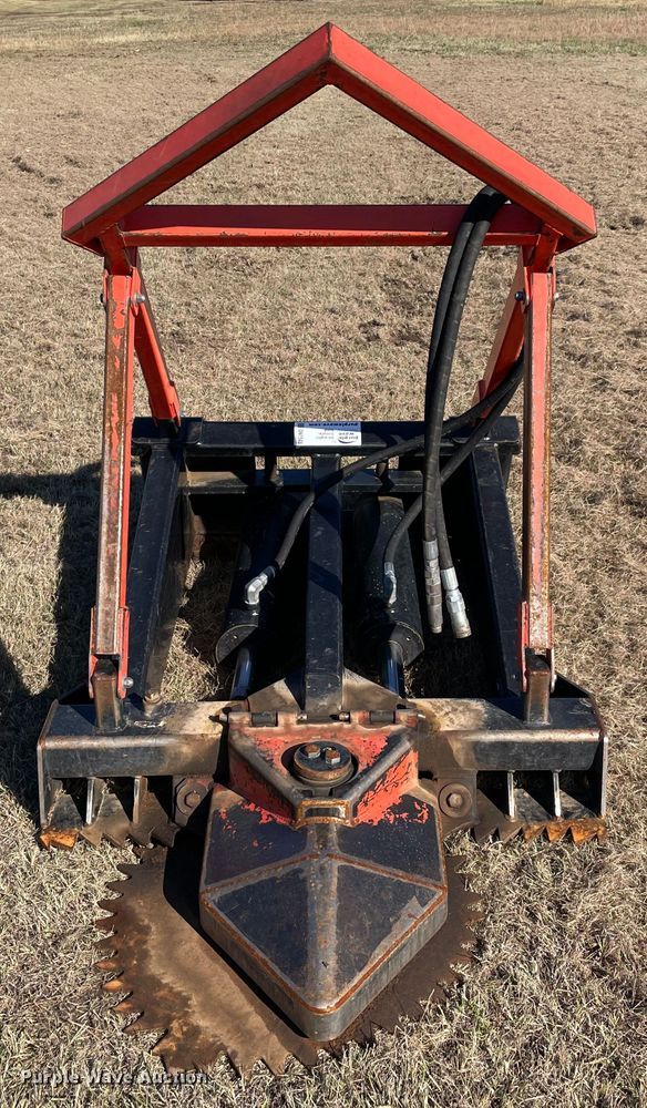 image for item DN7548 2019 Marshall 1200  skid steer tree saw