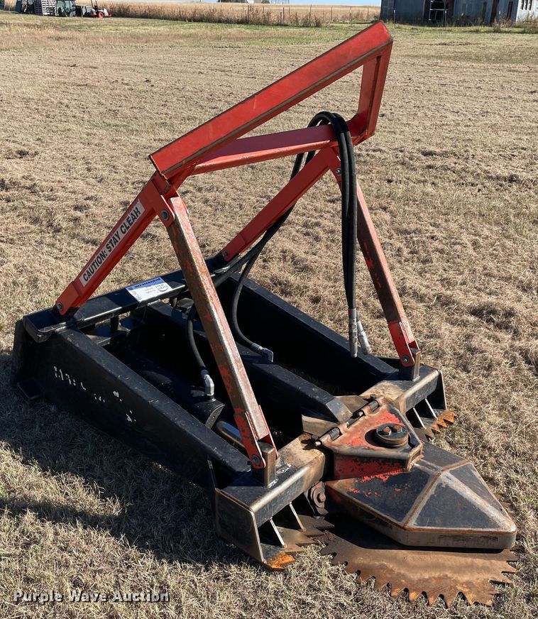 image for item DN7548 2019 Marshall 1200  skid steer tree saw