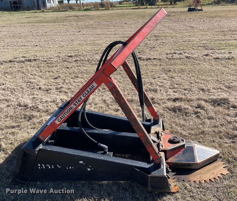 image for item DN7548 2019 Marshall 1200  skid steer tree saw