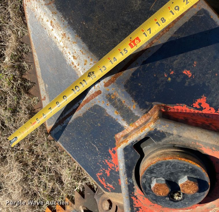 image for item DN7548 2019 Marshall 1200  skid steer tree saw