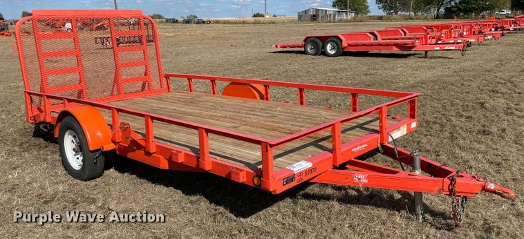 image for item DN7552 2019 PJ U8141  utility trailer