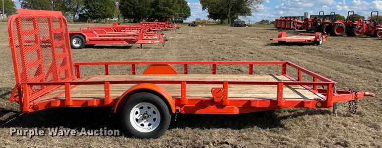 image for item DN7552 2019 PJ U8141  utility trailer