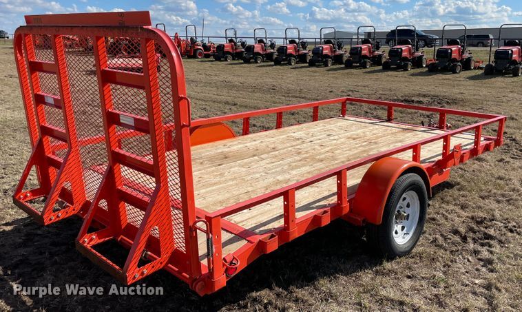 image for item DN7552 2019 PJ U8141  utility trailer
