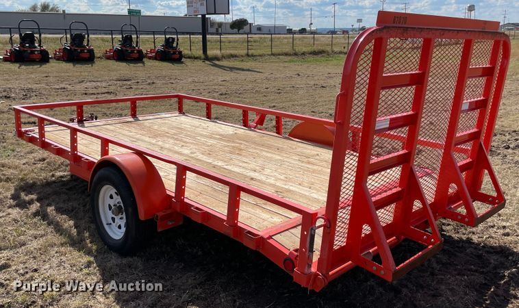 image for item DN7552 2019 PJ U8141  utility trailer