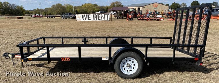 image for item DN7553 2021 CM Trailers SU35-14BK4RG  utility trailer