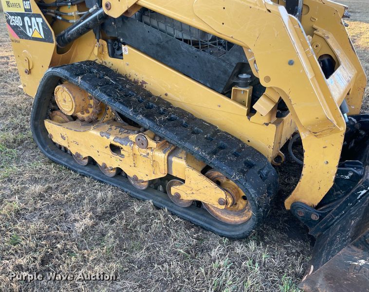 image for item DN7559 2015 Caterpillar 259D  tracked skid steer loader