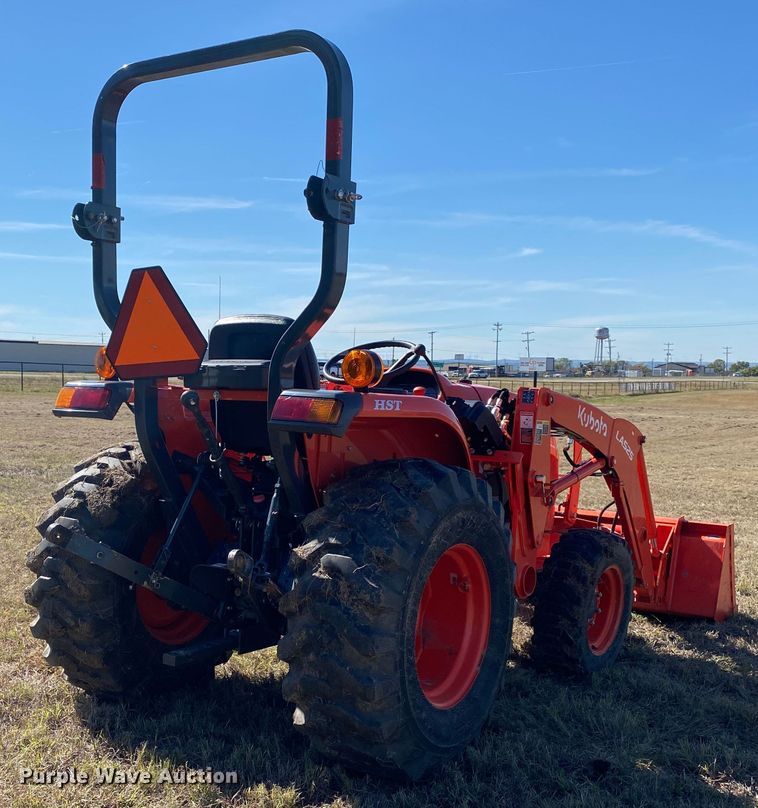 image for item DN7560 2021 Kubota L3301HST  MFWD tractor