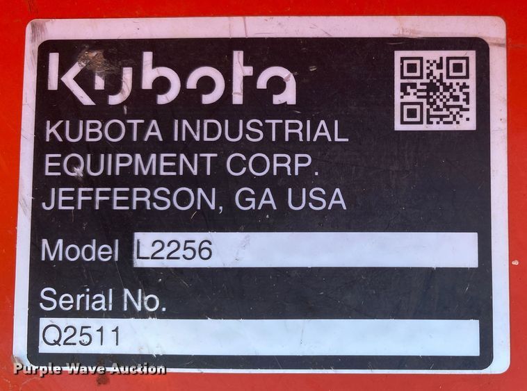 image for item DN7560 2021 Kubota L3301HST  MFWD tractor