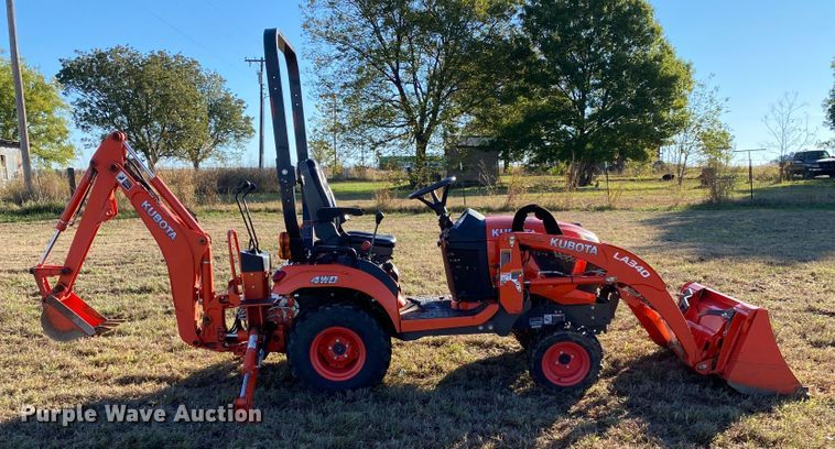image for item DN7566 2020 Kubota BX23SLSB-R  backhoe