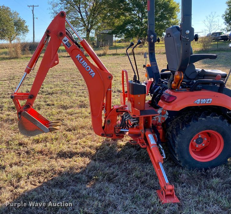 image for item DN7566 2020 Kubota BX23SLSB-R  backhoe