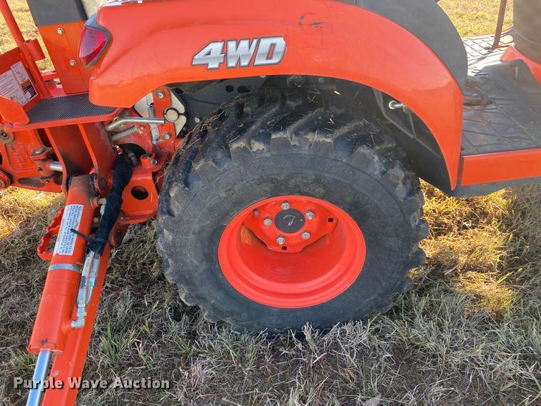 image for item DN7566 2020 Kubota BX23SLSB-R  backhoe