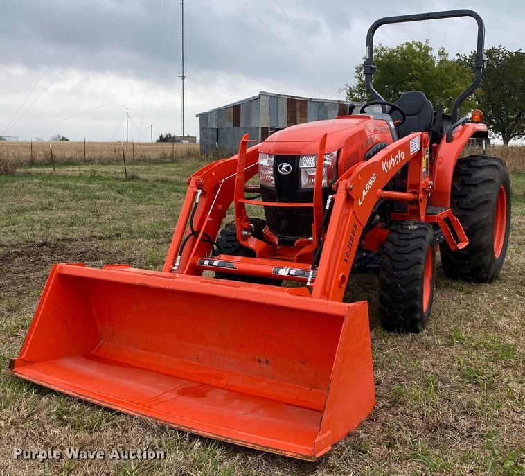 image for item DN7568 2021 Kubota L3560HST  MFWD tractor