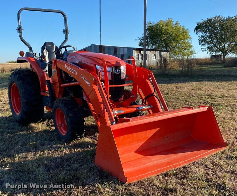 image for item DN7568 2021 Kubota L3560HST  MFWD tractor