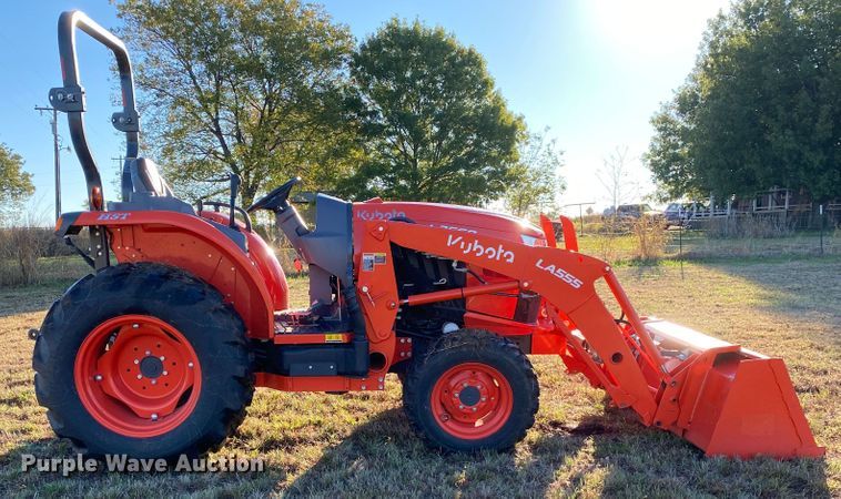 image for item DN7568 2021 Kubota L3560HST  MFWD tractor