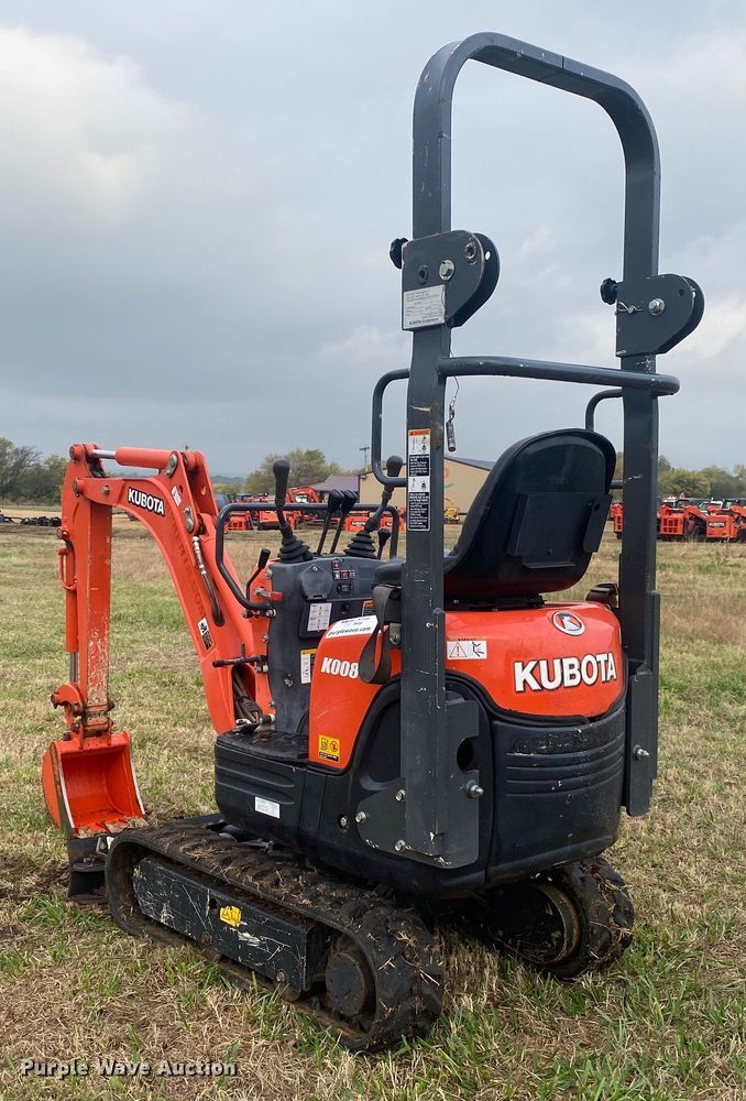 image for item DN7574 2019 Kubota K008-3  mini excavator
