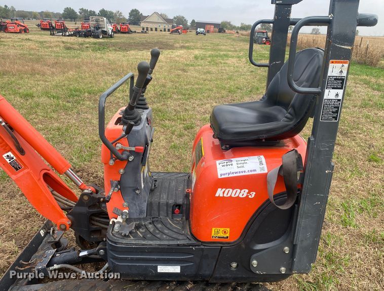 image for item DN7574 2019 Kubota K008-3  mini excavator