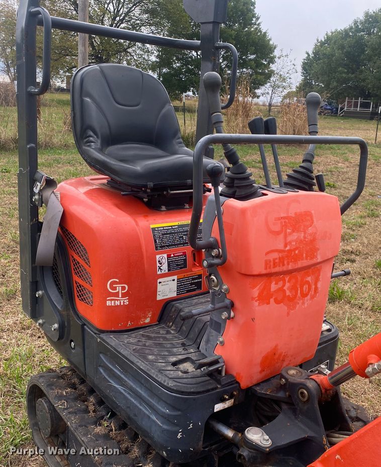 image for item DN7574 2019 Kubota K008-3  mini excavator