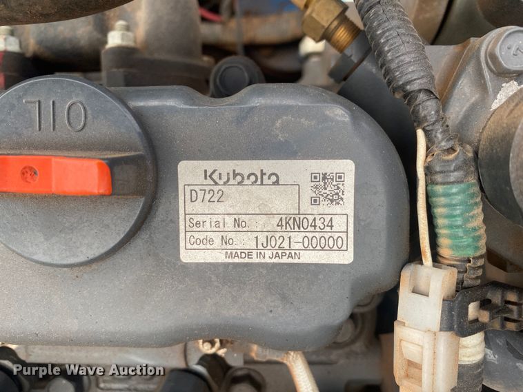 image for item DN7574 2019 Kubota K008-3  mini excavator