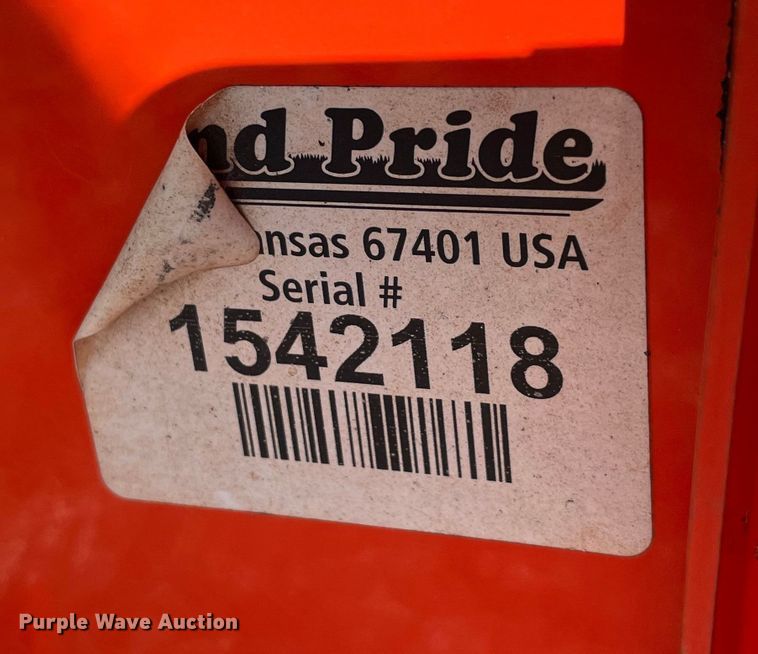 image for item DN7576 2020 Land Pride RTR1266  rototiller