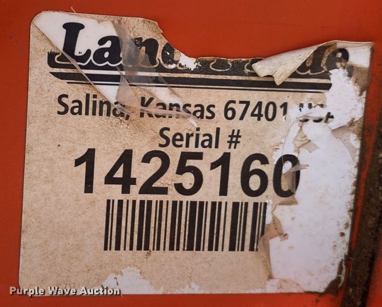 image for item DN7577 2019 Land Pride RTR1274  rototiller