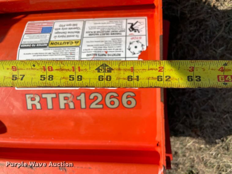 image for item DN7578 2020 Land Pride RTR1266  rototiller