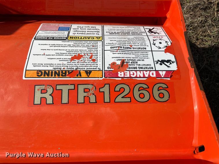 image for item DN7578 2020 Land Pride RTR1266  rototiller