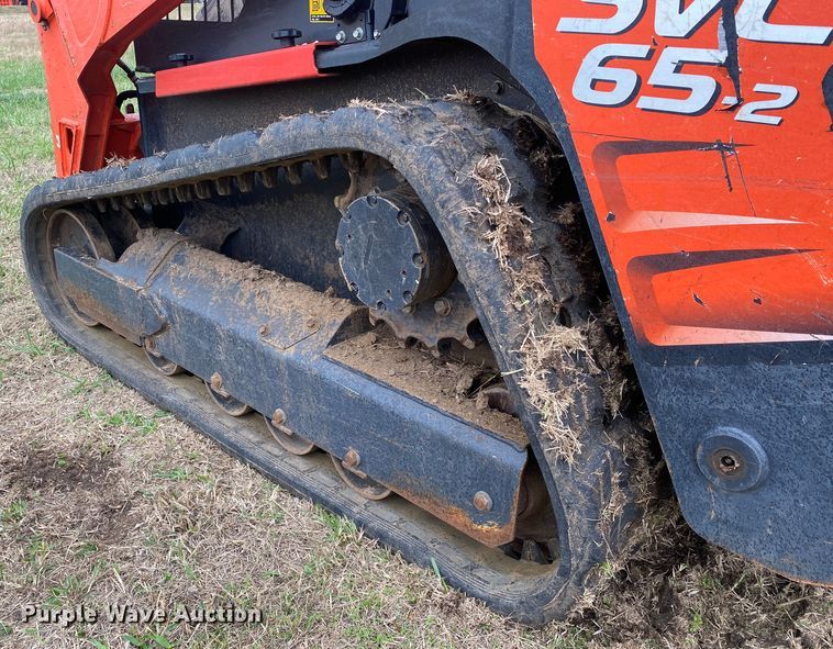 image for item DN7586 2021 Kubota SVL65-2  tracked skid steer loader
