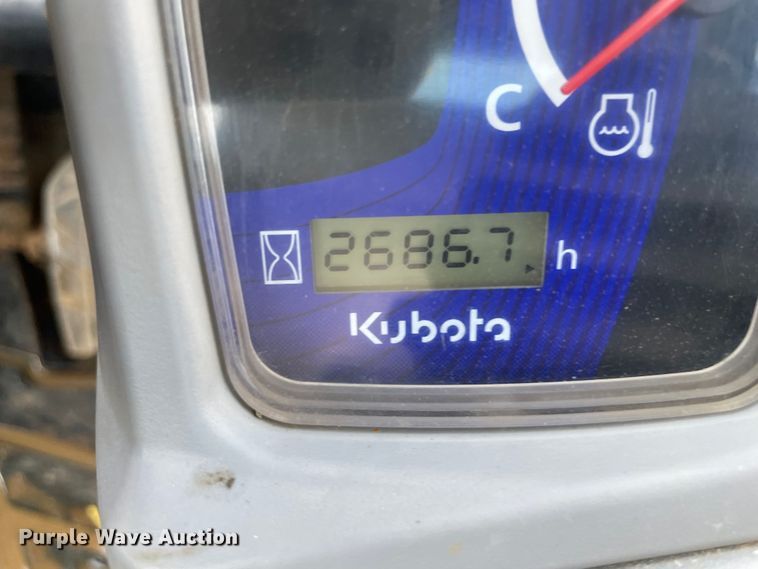 image for item DN7595 2017 Kubota SVL95-2S  tracked skid steer loader