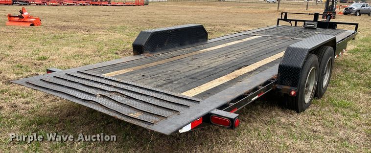 image for item DN7613 2020 PJ TK242 tilt deck utility trailer