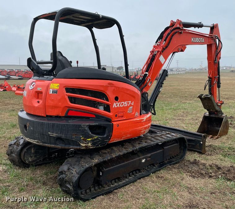image for item DN7619 2019 Kubota KX057-4 mini excavator