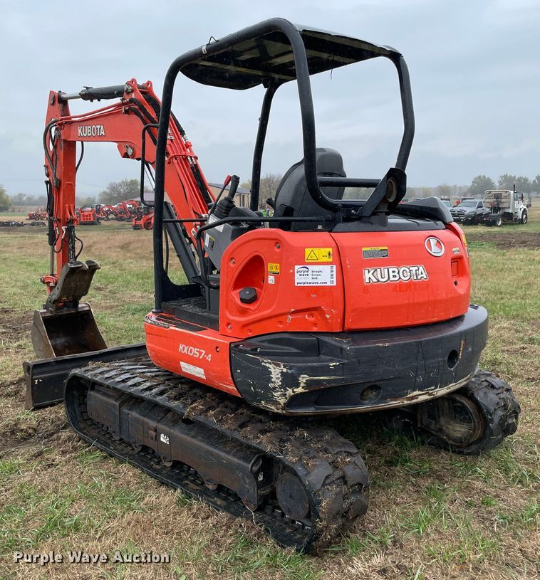 image for item DN7619 2019 Kubota KX057-4 mini excavator