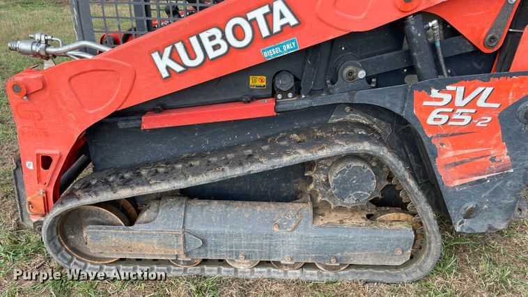 image for item DN7620 2021 Kubota SVL65-2  tracked skid steer loader
