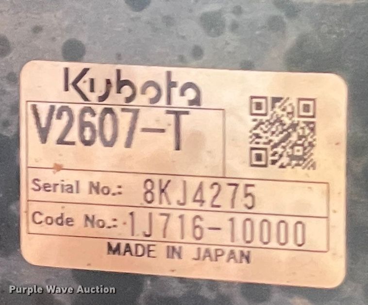 image for item DN7620 2021 Kubota SVL65-2  tracked skid steer loader