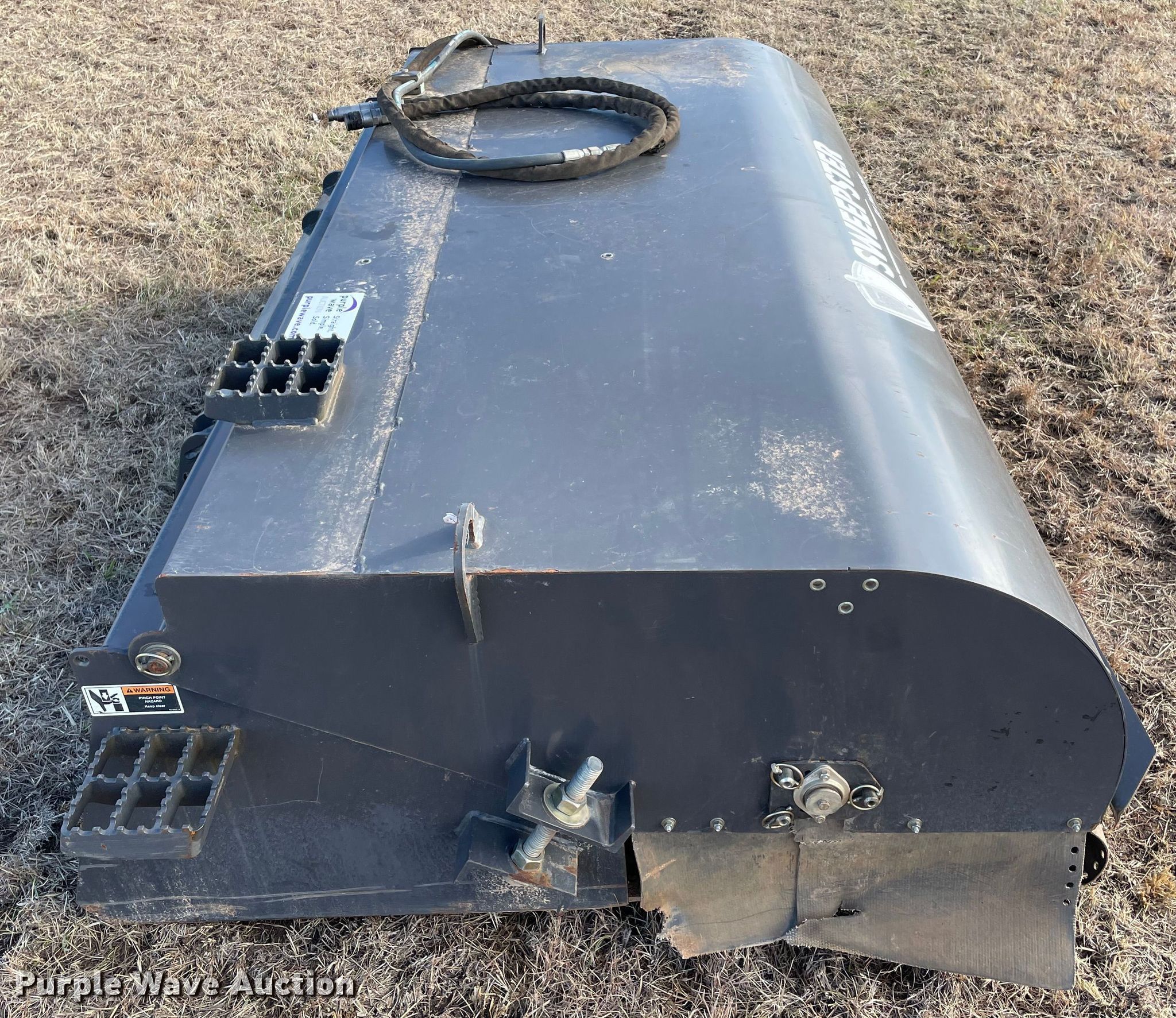 Paladin Sweepster 20584P/M skid steer sweeper in Davis, OK Item