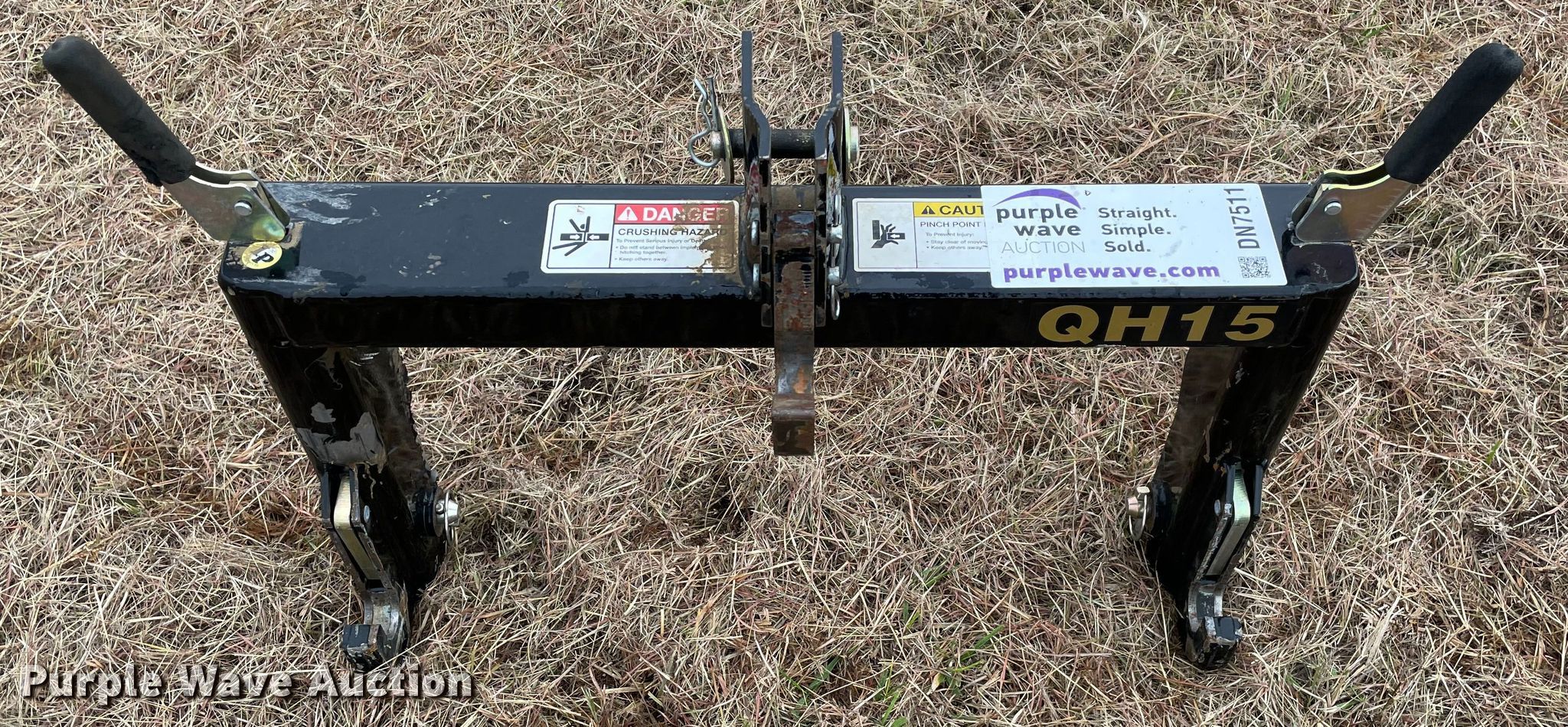 Land Pride QH15 three point quick attach in Davis, OK Item DN7511 for