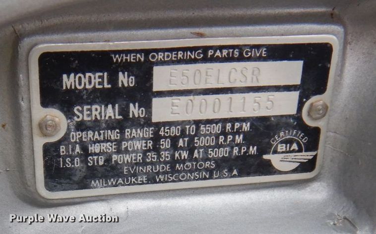 image for item AF9467 1978 Sea Nymph  boat