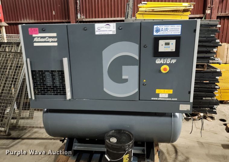 image for item DC6171 2008 Atlas Copco GA15FF  air compressor