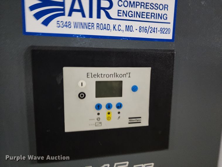 image for item DC6171 2008 Atlas Copco GA15FF  air compressor