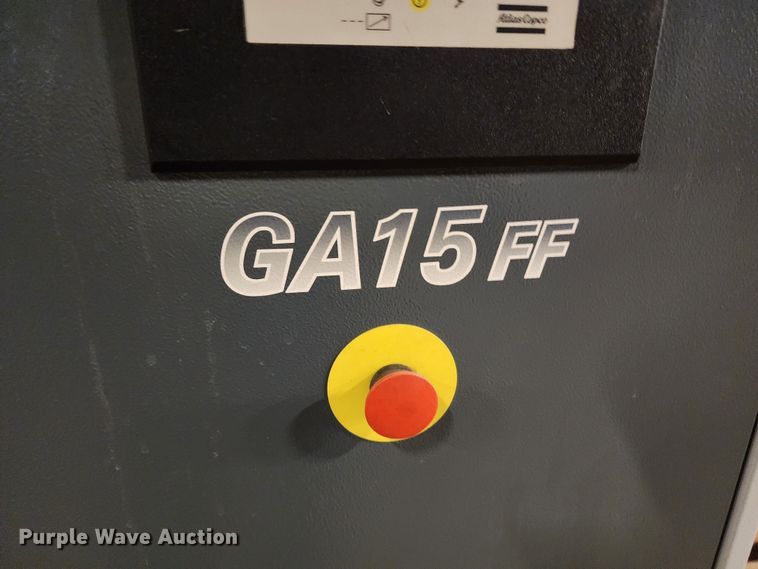 image for item DC6171 2008 Atlas Copco GA15FF  air compressor