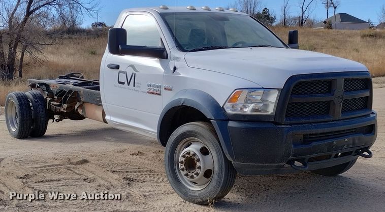 image for item DF8218 2015 Dodge Ram 4500  truck cab and chassis