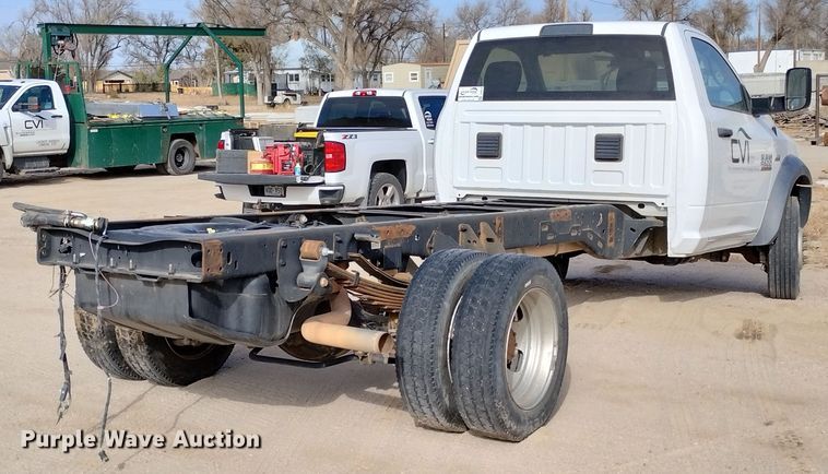 image for item DF8218 2015 Dodge Ram 4500  truck cab and chassis