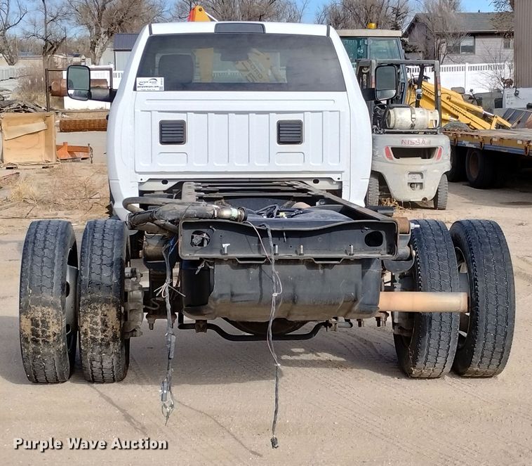 image for item DF8218 2015 Dodge Ram 4500  truck cab and chassis