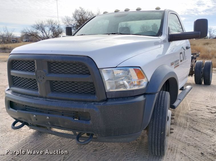 image for item DF8218 2015 Dodge Ram 4500  truck cab and chassis